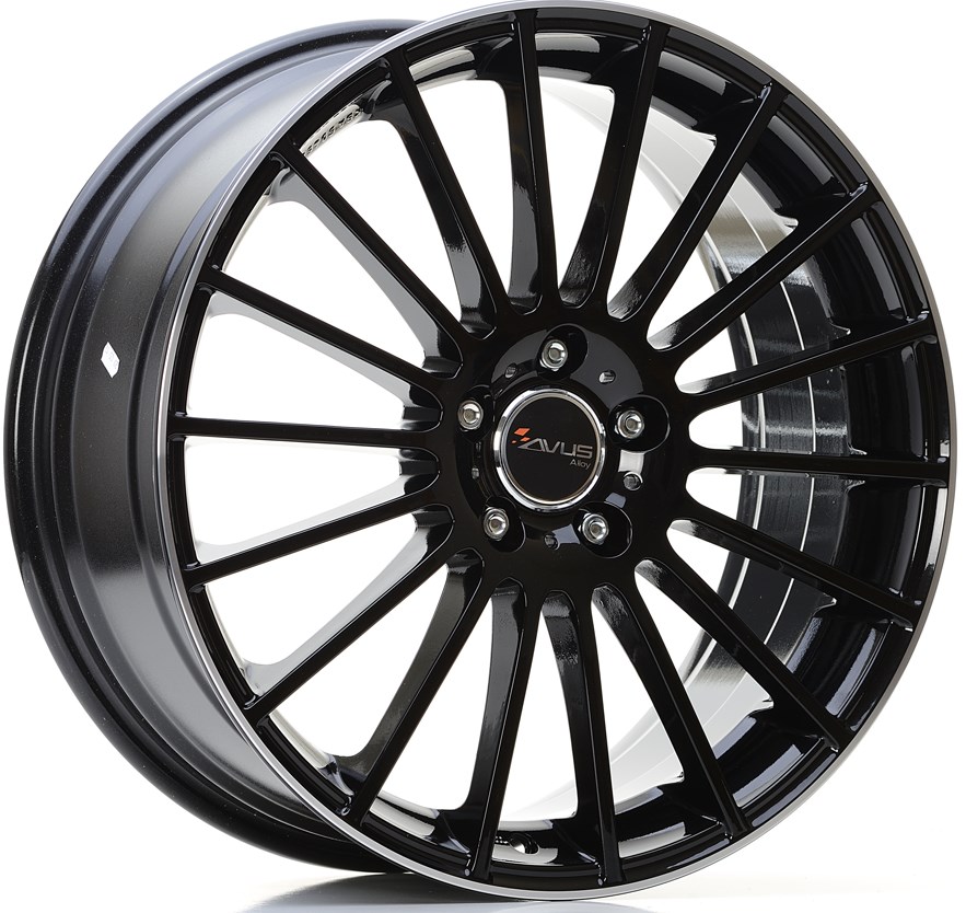 AVUS AC-M03 ZWART RAND GEPOLIJST 1000000004816